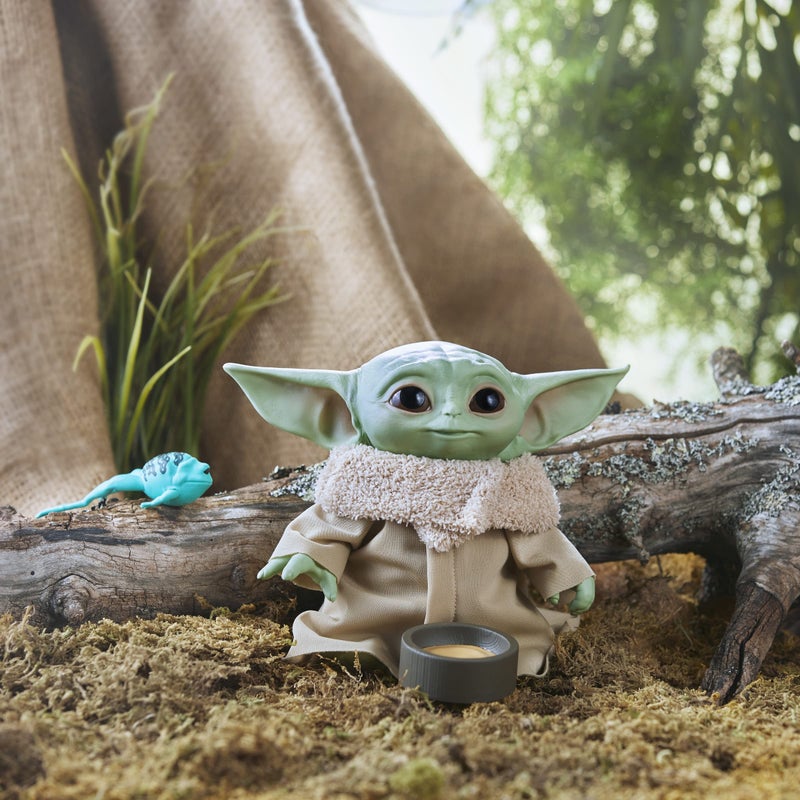 STAR WARS The Child Talking Plush Toy with Character Sounds and Accessories, The Mandalorian Toy for Kids Ages 3 and Up, Green - Image 5